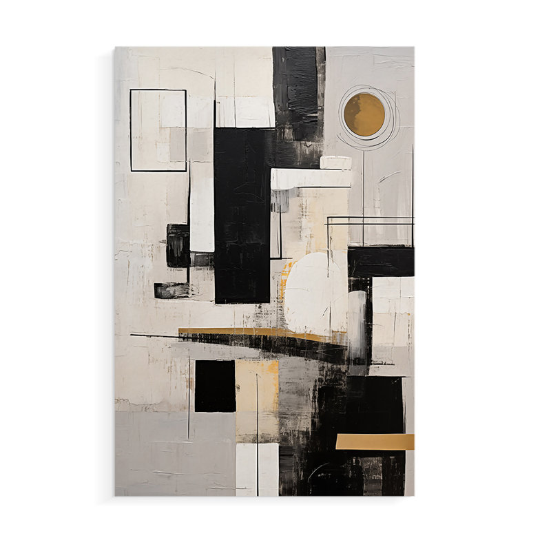 Série ABSTRACT CCDCLxxxxx - Impression sur toile seulement - NON-CADRE, H 60 po x l 40 po
