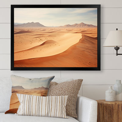 " Scenic Landscape Desert Infinite Horizon III "