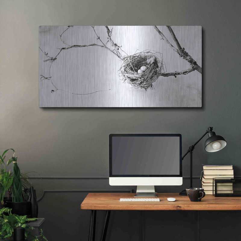 «Nest and Branch III» par Debra Van Swearingen, H 24 po x l 48 po
