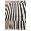 Tapis noir et blanc Ivey