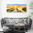 Boat And Pier - No Frame Print on Canvas