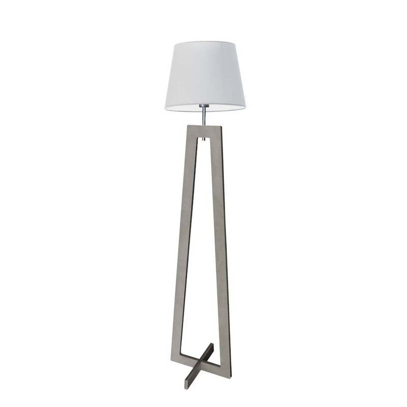Pip 160cm Novelty Floor Lamp, Ashen Grey, Light Grey/White inside