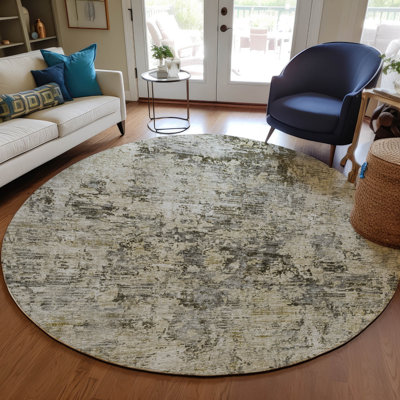Kinslee Abstract Indoor / Outdoor Rug
