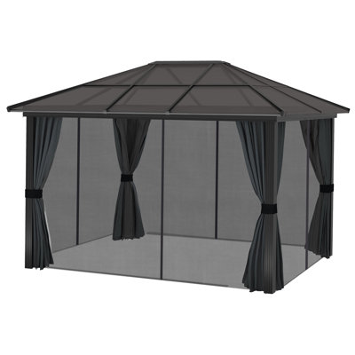 3.5m x 3m Aluminium Patio Gazebo