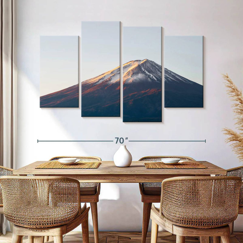 Alvord Good Morning Mount Fuji, H 42 po x l 68 po