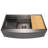 33" L x 22" W Undermount Kitchen Sink with Basket Strainer