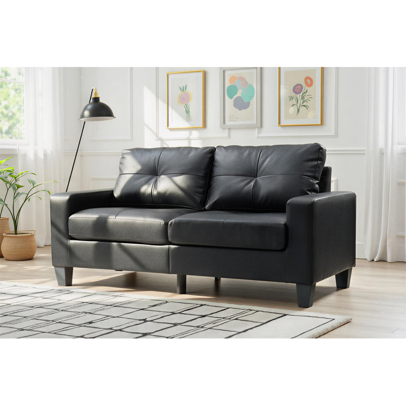 Canapé modulaire noir Swansea, Noir