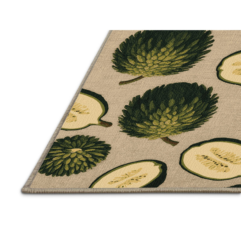  Tapis lavable Rollinia, Rectangulaire 7 pi x 10 pi