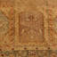 Wool Floral Area Rug in Beige