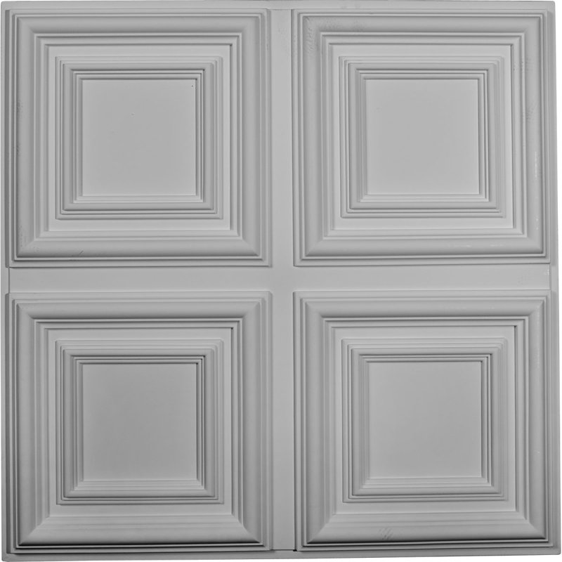 Carreau de plafond Quatro H 23 3/4 po x l 23 3/4 po x P 1 5/8 po