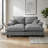 Cloud Comfort Sectionals, Chenille Wood Frame, Modern Apartment Home