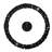 Crystal-Embedded Round Wall Clock with Foldable Frame
