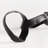 Sand-Cast Aluminum Abstract Chain Link Sculpture in Black