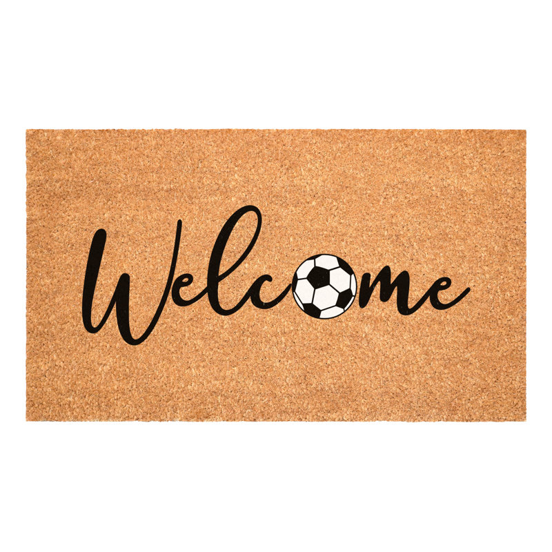 Soccer Welcome Doormat