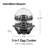 Hamilton Beach® 3-in-1 Egg Cooker with 14 Egg Capacity for Hard-Boiled Eggs, Poached Eggs and Omelets