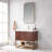 Mahon 36'' Free Standing Single Bathroom Vanity with Stone Top