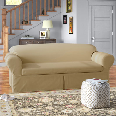 Cotton Slip Cover Sofa Slipcover