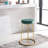 Saroun Upholstered Counter Stool with Metal Frame-954301526