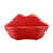 Red Faux Leather