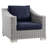 Modway Conway Outdoor Patio Wicker Rattan Armchair-787857422