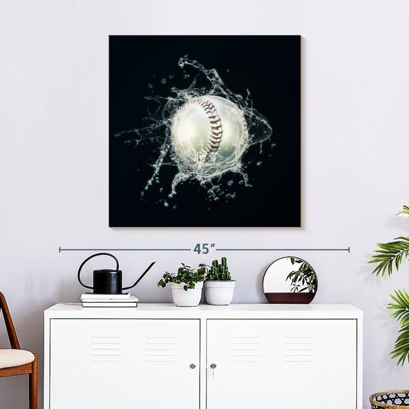 Sireci Baseball Splash, 30" H x 30" W