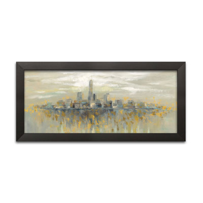 « manhattan fog », reproduction de peinture à l’acrylique
