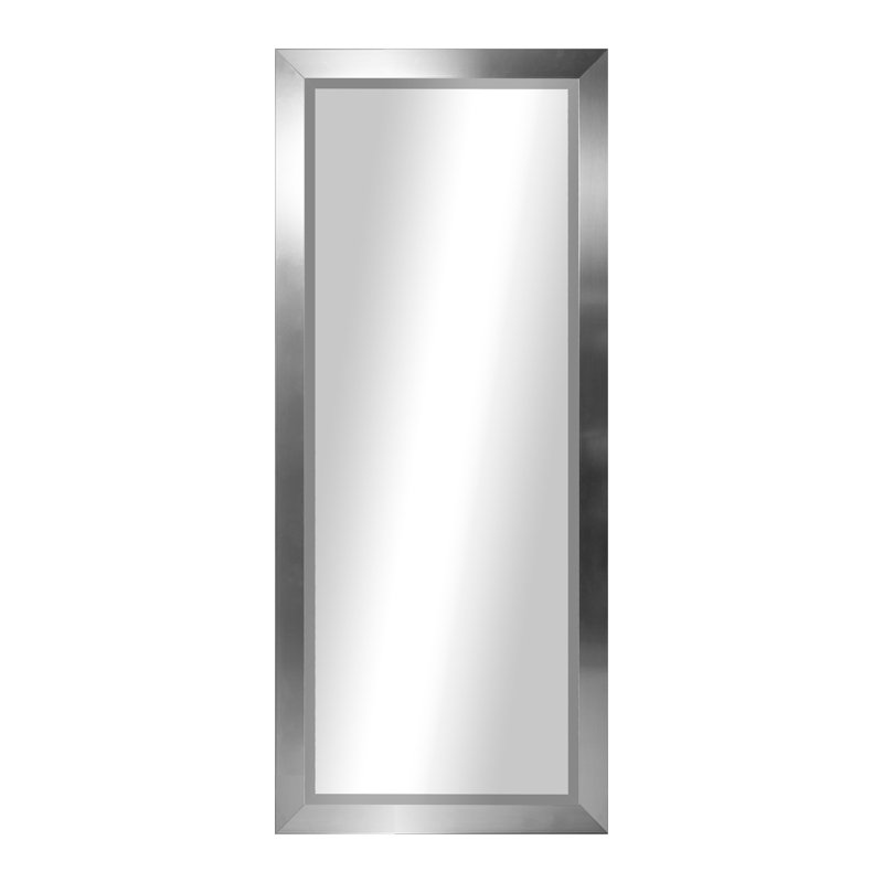 Miroir biseauté pleine longueur, Argent argent