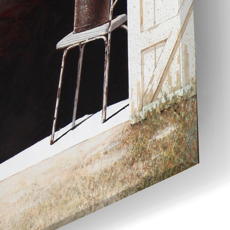" The Barn " by Zhen-Huan Lu, 24" H x 16" W x 0.2" D