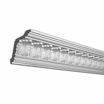 Acanthe et pois H 5 po x l 96 po x P 4 3/8 po