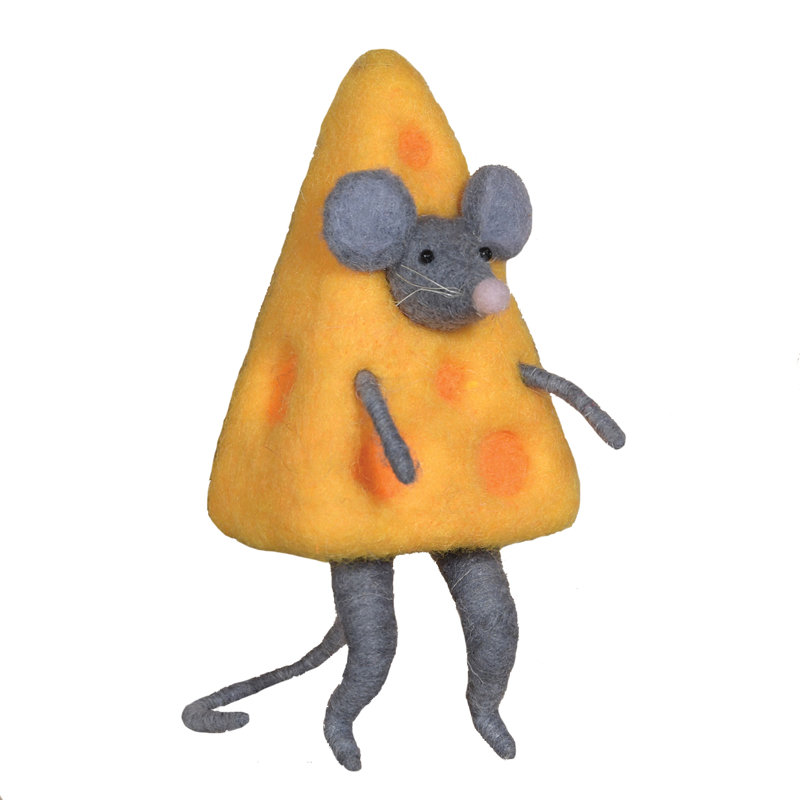 5.5'' Fabric Animals Hanging Figurine Ornament