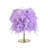 Wimmer Modern and Chic Real Feather Table Lamp with Base and Switch-98658489