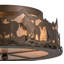 Rustic Lodge 3 - Light Flush Mount
