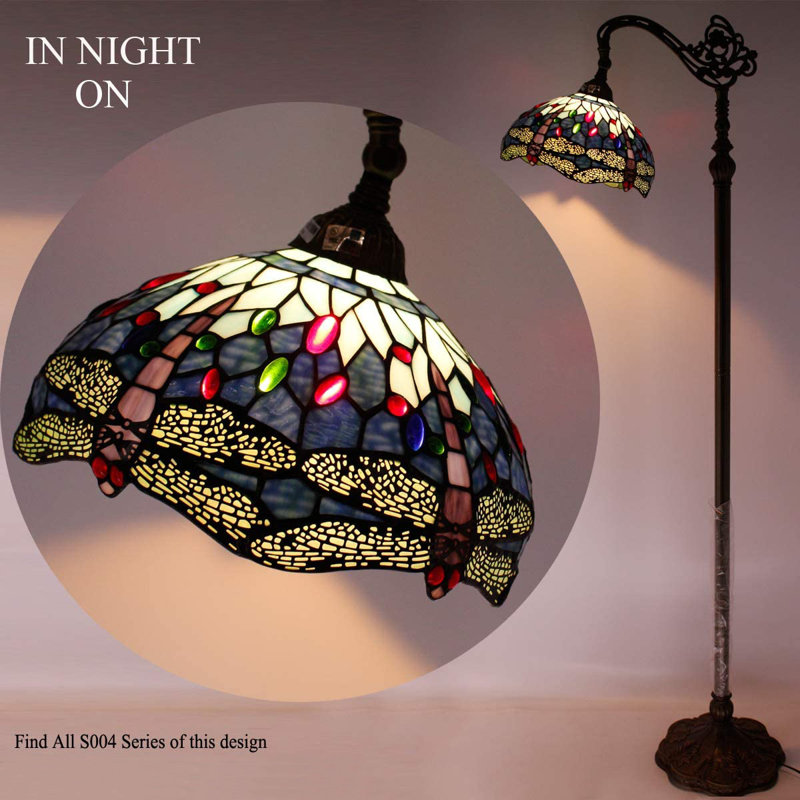 Lampe sur pied arquée 64 po Clotario