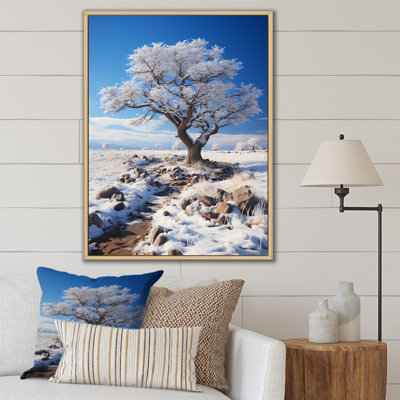 Snow Tree Winters Solitude - impression