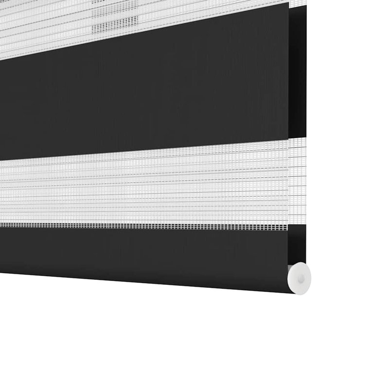 Semi Sheer, Black, 120cm W x 230cm L