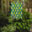 Polyester de 2 côtés en polyester 15 x 11 po drapeau de jardin-31790743