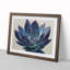 Watercolour Succulent Plant Vol.3 - Framed Print-1922336864-1922336868