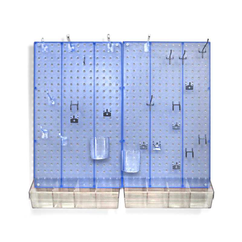 70-Piece Pegboard Organizer Kit (2- 13.5" x 22")