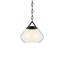  Luminaire suspendu 1 lumière avec verre extérieur transparent et verre intérieur opale-111187551-111187549