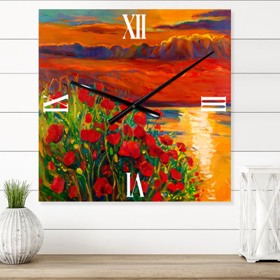 Metal Wall Clock
