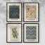 «William Morris XXII», ensemble de 4 reproductions encadrées-127133648-127133651