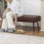 Banc revêtu de similicuir Keimaya-1699978387