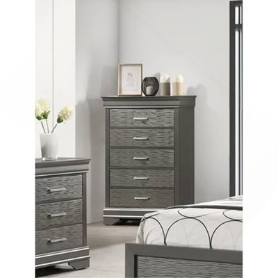 Mobilier de chambre à coucher à tiroirs modernes 1 pièce
