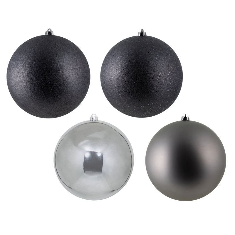 Décoration de boule décorative des Fêtes, Roche calcaire, H 10 po x l 10 po x P 10 po