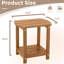 Table de bout Adirondack Square-1294353042