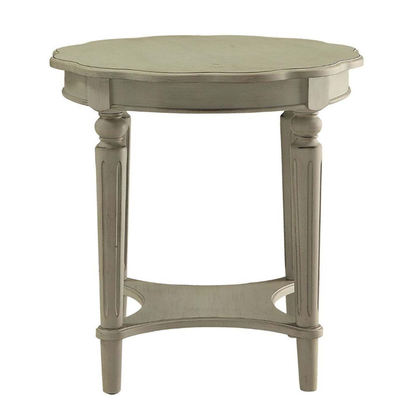 Fordon End Table, Antique Slate Finish, Slate