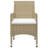  Dining Set Beige, Cream White-1411869807-1411869778