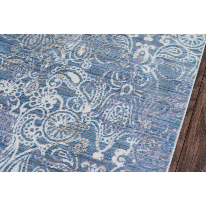 Tapis bleu Lorrika, Rectangle 8 pi x 10 pi