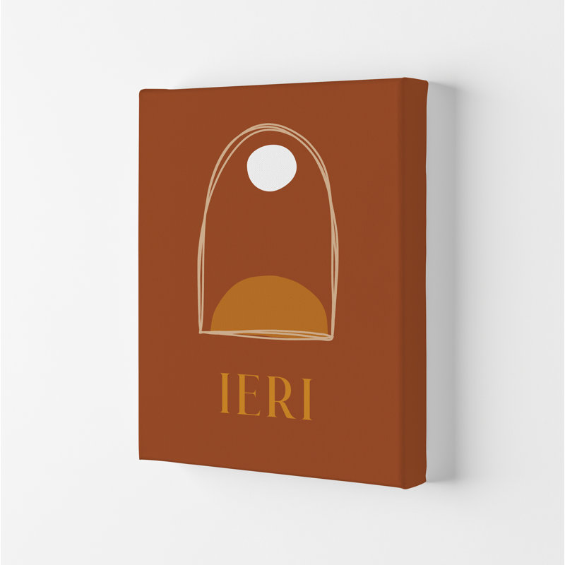 Ieri - Print, 42cm H x 29.7cm W x 4cm D, Wrapped Canvas