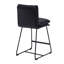Tabouret de comptoir rembourré avec structure en métal Volana (ensemble de 2)-143555196